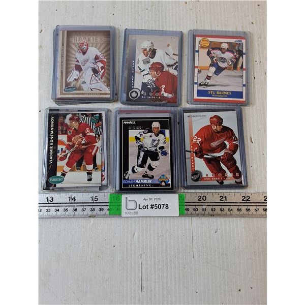 (25) Assorted NHL Rookie Cards-Various Years