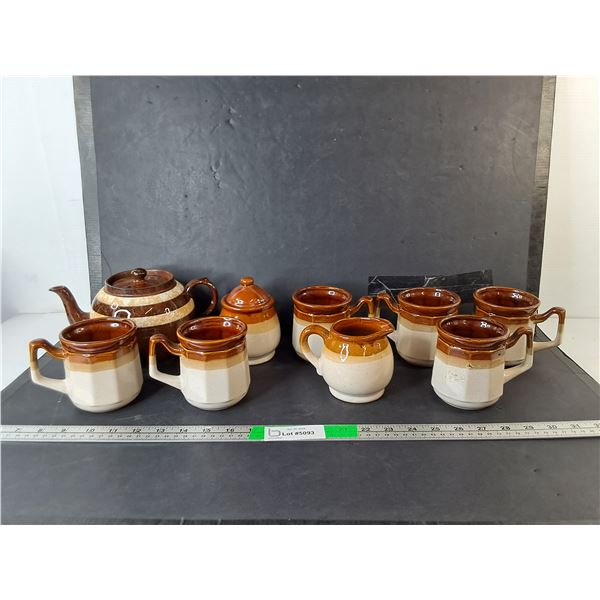 Stoneware Tea Set - Pick Up Preferred