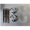 Image 2 : Asian Style Bowls, Chopsticks & Tea Set