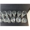 Image 2 : (16) Crystal Wine Glasses - PICK UP