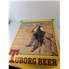 Image 2 : Tuborg Beer Poster 33" x 24"