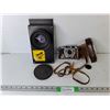 Image 1 : G-Claron Optical Tool & Vintage Minolta MXV Film Camera & Case- Untested