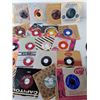 Image 2 : Vintage 45 Records- Patsy Cline, Chubby Checker, Pat Boone, Misc.