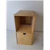 Image 4 : (2) Wooden Storage Boxes Up to 13.25" x 6.75" x 10 .75" & Glass Decanter