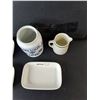 Image 2 : Ceramic Soap Holders, Creamer, Ceramic Jars