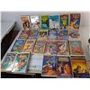 Image 1 : (23) Kids' VHS Tapes- Bambi, Pocahontas, Mulan, Miisc.