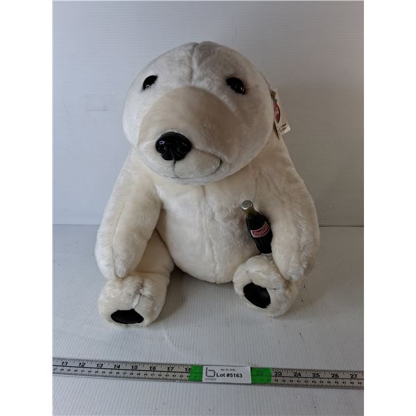 Coca-Cola Stuffed Polar Bear 17"- Pickup Preferred