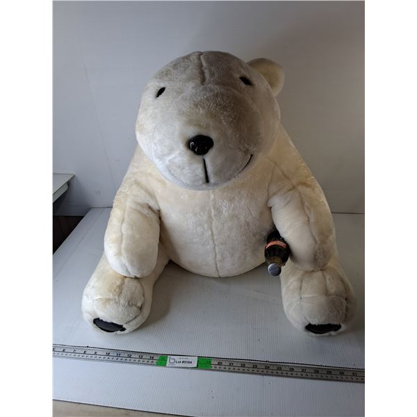 Coca-Cola Stuffed Polar Bear 24"- Cannot Ship