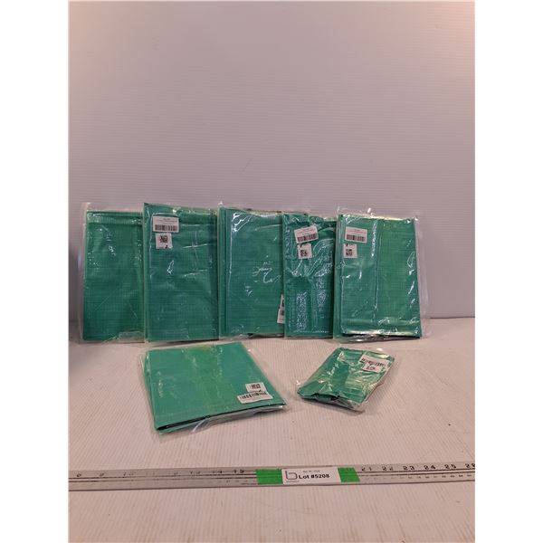 (7) Garden Soil Planting Mats, Clamp-Crimp Tools ( as is)