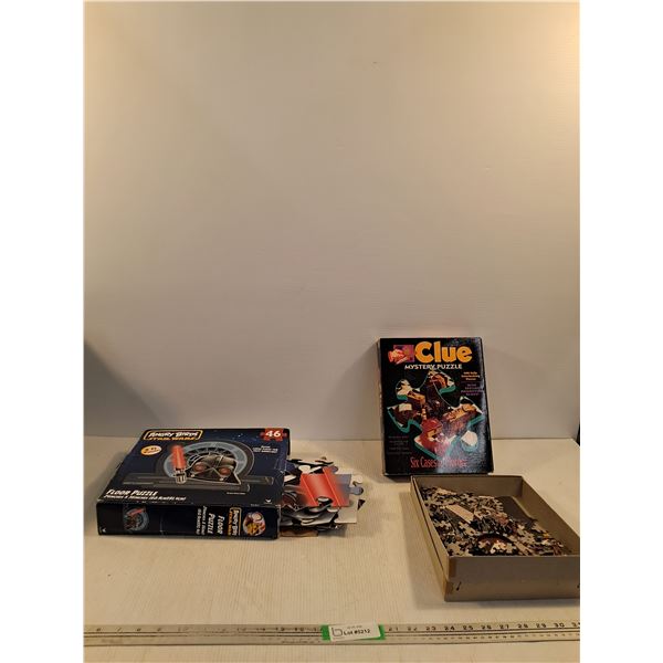 (2) Puzzles- Clue & Angry Birds