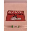 Image 1 : STIHL Chain Shaws Novelty Sign 12"x8"