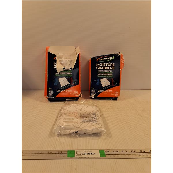 (6) Concrobium Moisture Grabbers