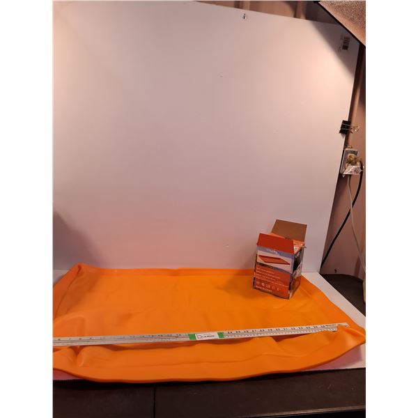 36" Orange Griddle Mat ( as is)
