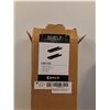 Image 2 : (4) Black Aluminum Shelf Brackets 16"x2"x2"