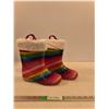 Image 1 : Kids Euxterra Rainbow Insulated Rain Boots 9.5" (NIB)
