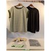 Image 1 : (6) Innersy Girls Bras, (2) Shirts Size Small & XL, Misc