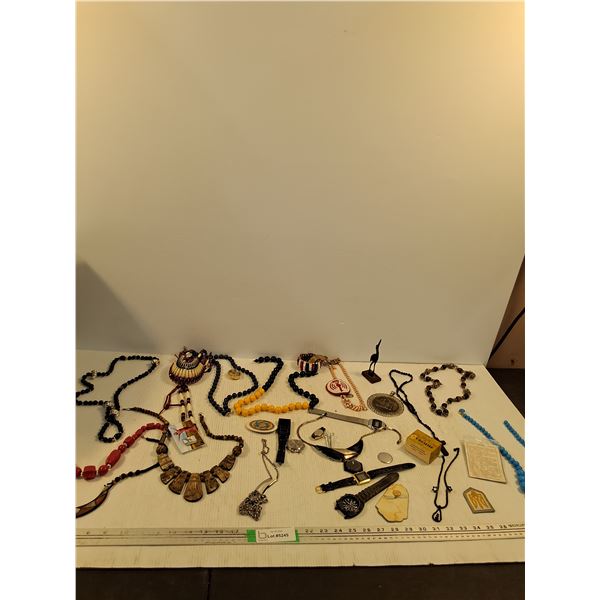 Variety of Necklaces, Watches, Bracelets, Misc