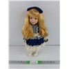 Image 1 : Vintage 15" Porcelain Doll