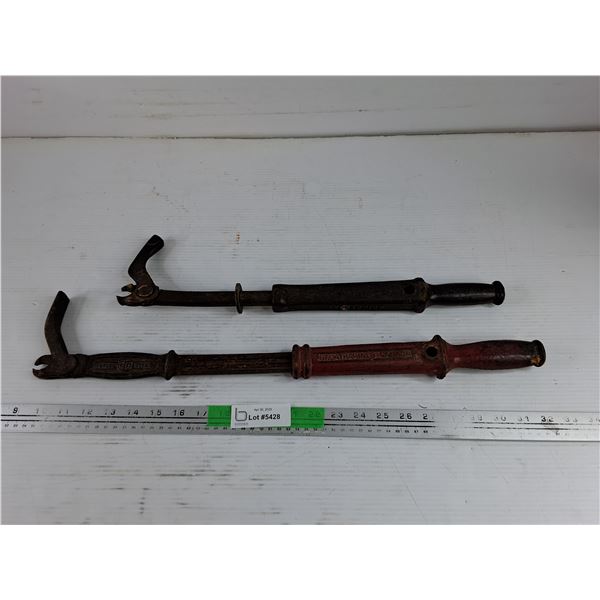 (2) Vintage Nail Pullers