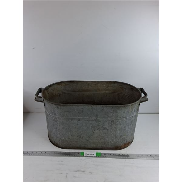 Galvanized Tub - PICKUP ONLY