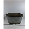 Image 1 : Galvanized Tub - PICKUP ONLY
