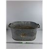 Image 1 : Galvanized Tub - PICKUP ONLY