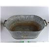 Image 2 : Galvanized Tub - PICKUP ONLY