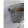 Image 3 : Galvanized Tub - PICKUP ONLY