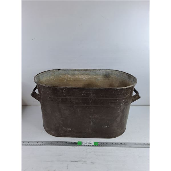 Galvanized Tub - PICKUP ONLY