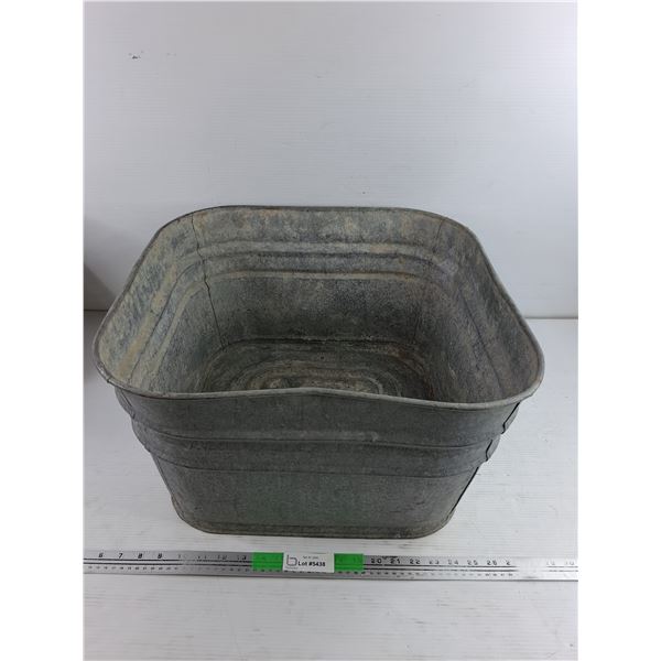 GSW Galvanized Tub 20" x 20" x 11" - PICK UP