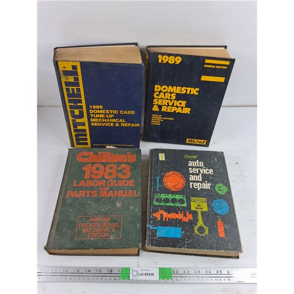 Auto Service & Repair Books - Mitchell, Stockel, Chilton