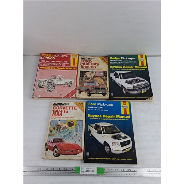 Haynes & Chilton Repair Manuals - Ford, Dodge, Corvette