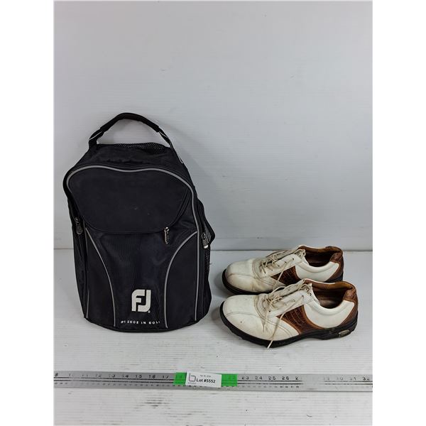 Ecco Golf Shoes - Size 11, FJ Shoe Bag