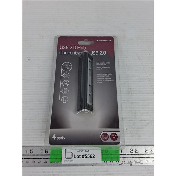 Nexxtech USB 2.0 Hub - Sealed