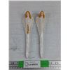 Image 1 : (2) Porcelain Angel Ornaments