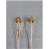 Image 2 : (2) Porcelain Angel Ornaments