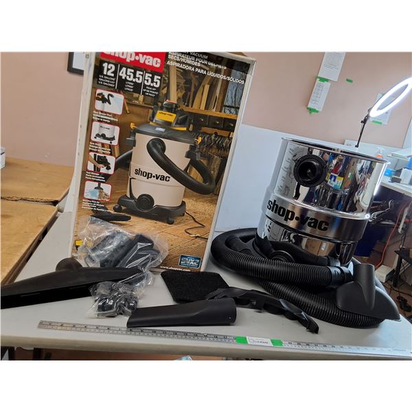 *12 Gallon Shop-Vac- Untested (No Plug)- Cannot Ship