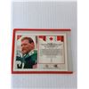 Image 2 : Bob Poley Autographed Saskatchewan Roughriders Card- Cannot Authenticate