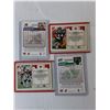 Image 2 : (4) Autographed CFL Cards- Anthony Calvillo, Vic Stevenson, Misc. Cannot Authenticate