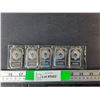 Image 1 : (5) Scottsdale Fine Silver Ingots- Cannot Authenticate