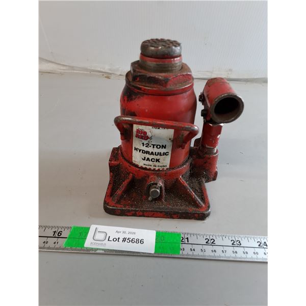 Big Red 12 Ton Hydraulic Jack - PICK UP