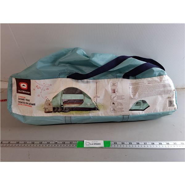 Outbound 3 Person Dome Tent- PICK UP ONLY