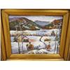 Image 2 : LOT: 2 FRAMED OIL ON CANVAS PAINTINGS, TIM WARD, WOOD FRAMES, 18-1/2" X 16-1/2"