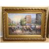 Image 1 : OIL ON CANVAS PAINTING, SIGNED NAND, WOOD FRAME, 48" X 36"