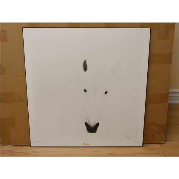 LAMINATED "DESPRENDIDO" SILKSCREEN, NUMBERED 402/500, 21" X 21"
