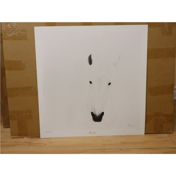 LOT OF 4 "DESPRENDIDO" SILKSCREENS, NUMBERED, 21" X 21"