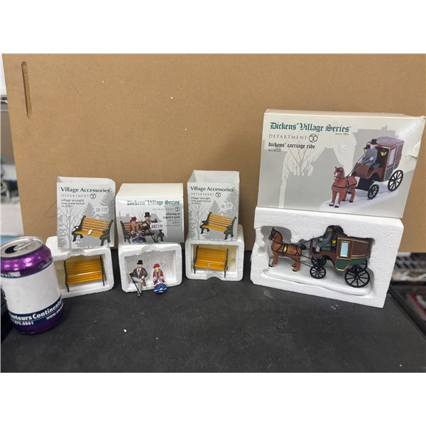 DICKEN'S VILLAGE ACCESSORIES