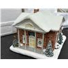 Image 2 : HAWTHORN VILLAGE "CHRISTMAS VILLAGE BANK" NORMAN ROCKWELL (WITH LIGHT)