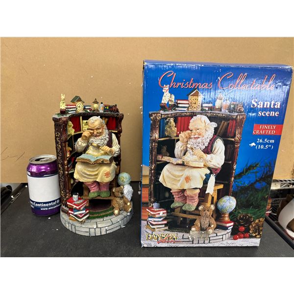 SANTA SCENE, 10.5", DANSON INC.