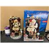 Image 1 : SANTA SCENE, 10.5", DANSON INC.